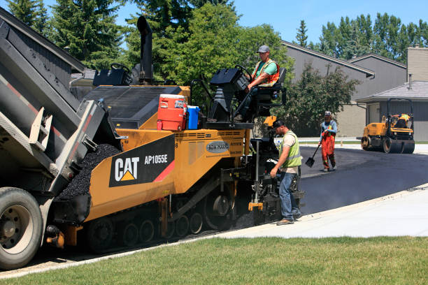 Residential Paver Driveway in Aledo, IL